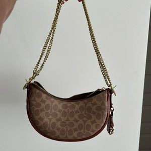 Coach Luna Bag with additional Dinky Chain